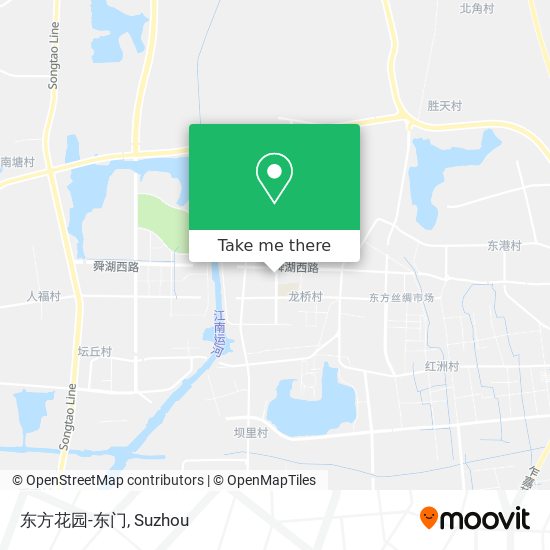东方花园-东门 map