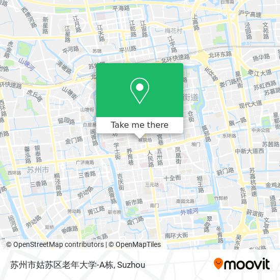 苏州市姑苏区老年大学-A栋 map