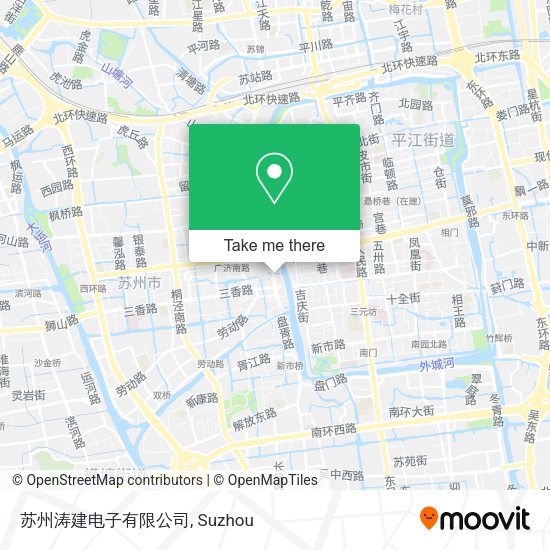 苏州涛建电子有限公司 map