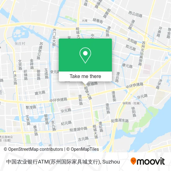 中国农业银行ATM(苏州国际家具城支行) map