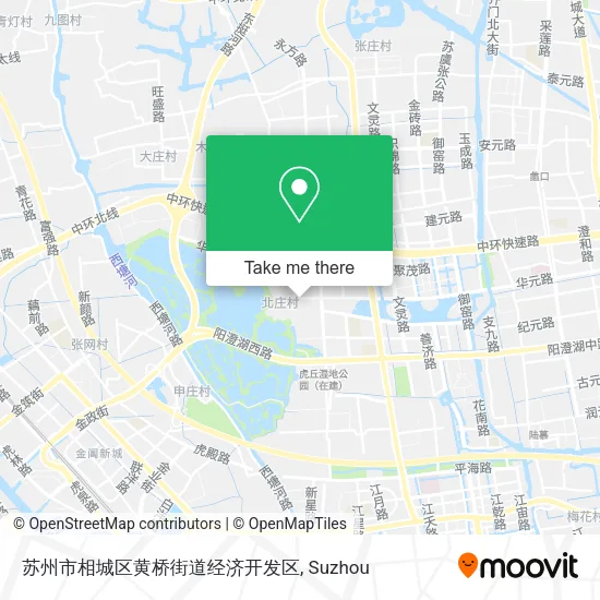 苏州市相城区黄桥街道经济开发区 map