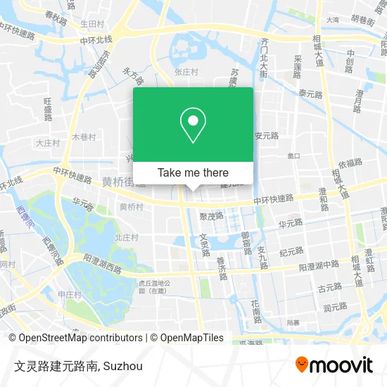文灵路建元路南 map