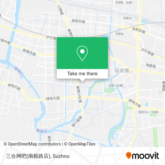 三合网吧(南粮路店) map