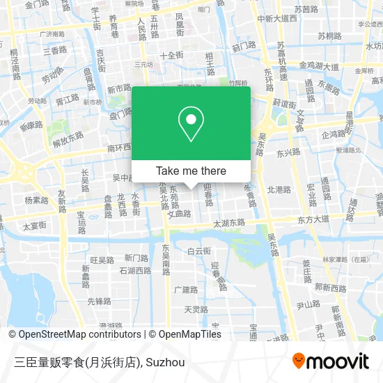 三臣量贩零食(月浜街店) map