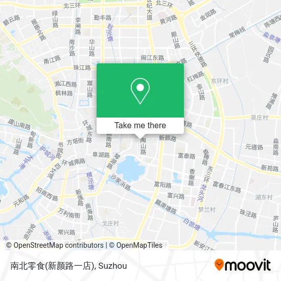 南北零食(新颜路一店) map