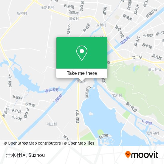 泄水社区 map