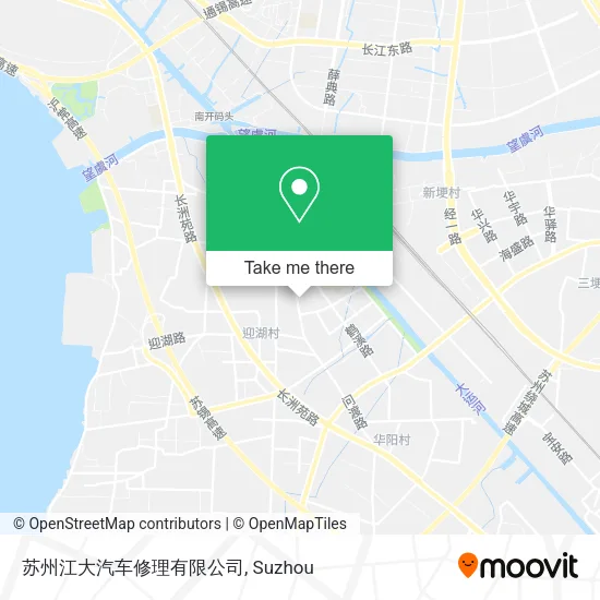 苏州江大汽车修理有限公司 map