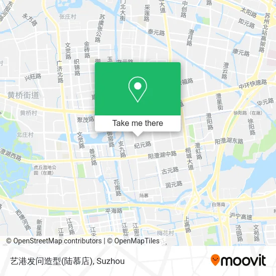 艺港发问造型(陆慕店) map