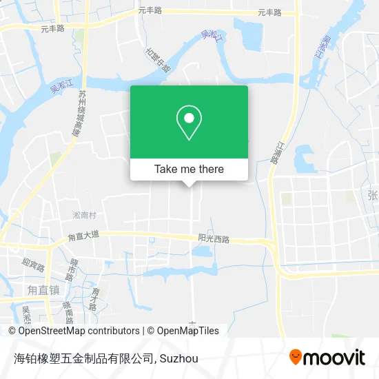 海铂橡塑五金制品有限公司 map