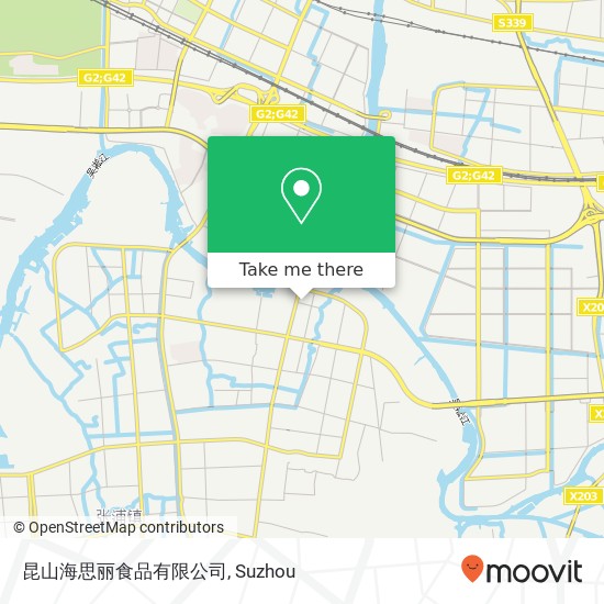 昆山海思丽食品有限公司 map