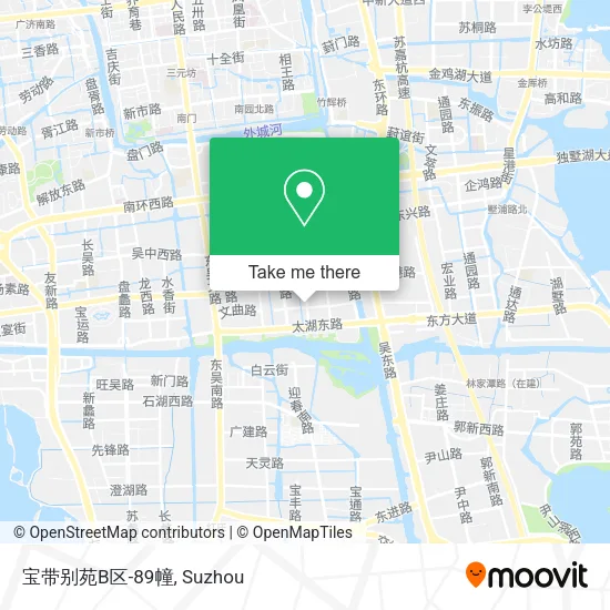 宝带别苑B区-89幢 map