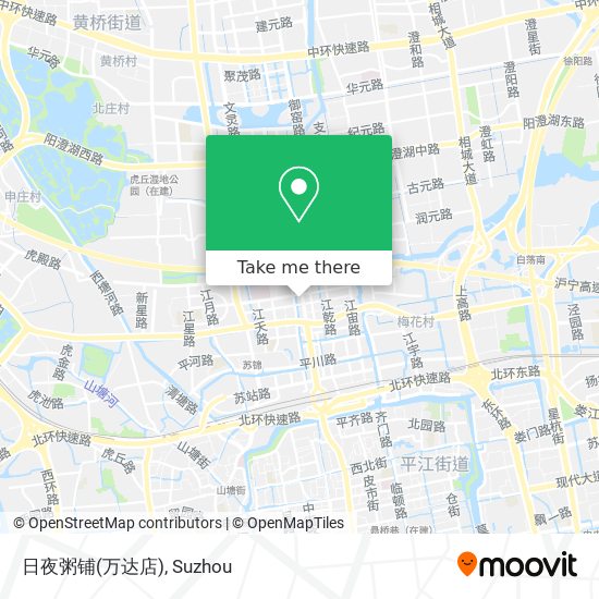 日夜粥铺(万达店) map