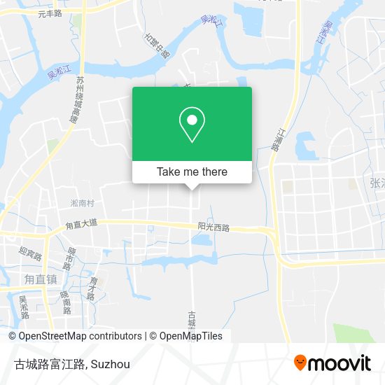 古城路富江路 map