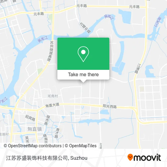 江苏苏盛装饰科技有限公司 map