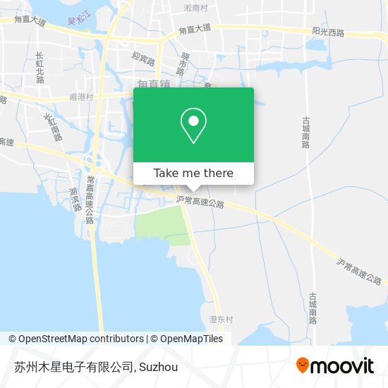 苏州木星电子有限公司 map