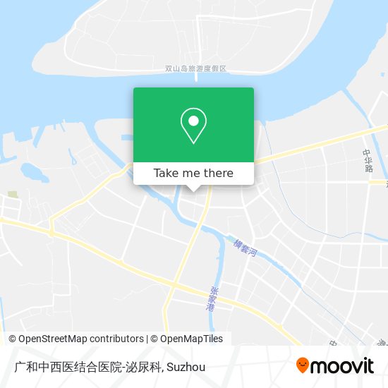 广和中西医结合医院-泌尿科 map