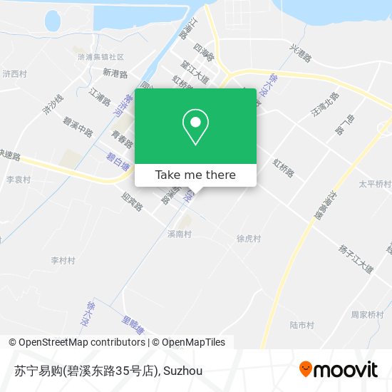 苏宁易购(碧溪东路35号店) map