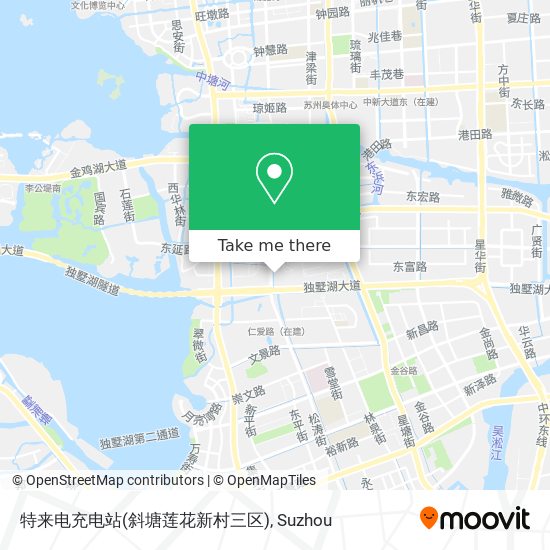 特来电充电站(斜塘莲花新村三区) map