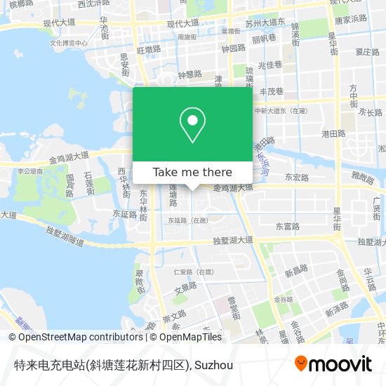 特来电充电站(斜塘莲花新村四区) map