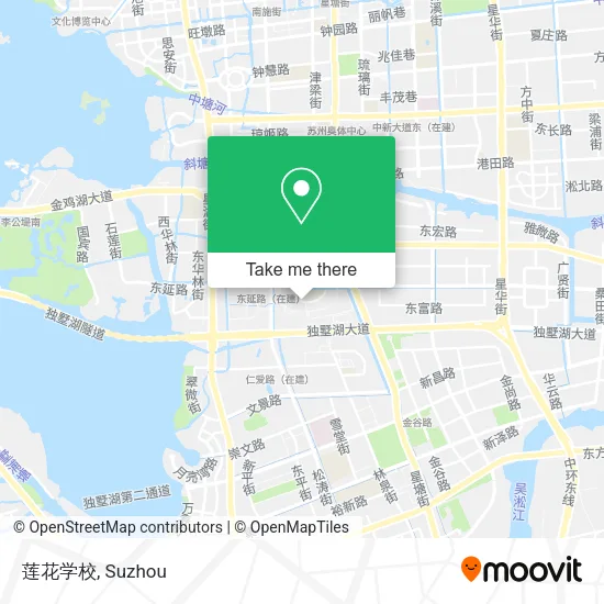 莲花学校 map