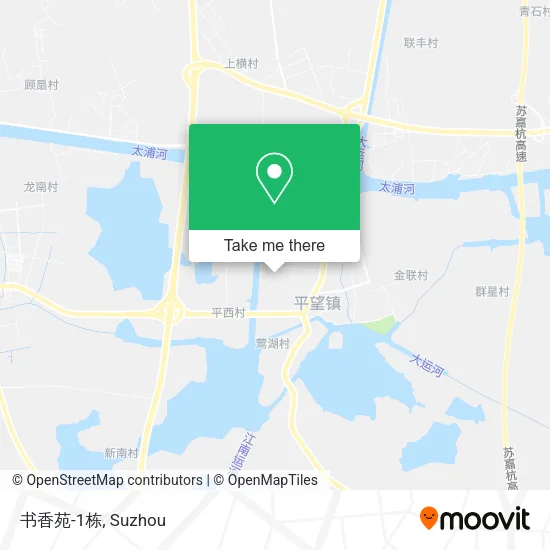 书香苑-1栋 map