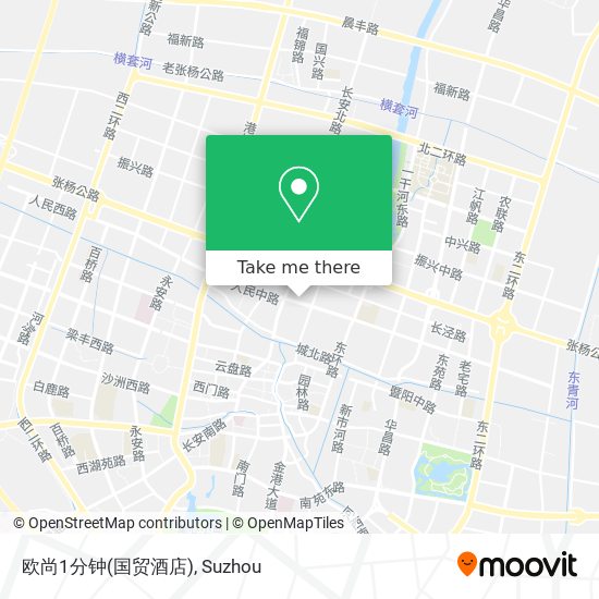 欧尚1分钟(国贸酒店) map
