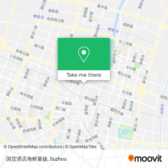 国贸洒店海鲜量贩 map