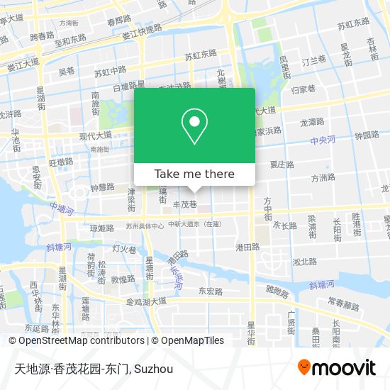 天地源·香茂花园-东门 map