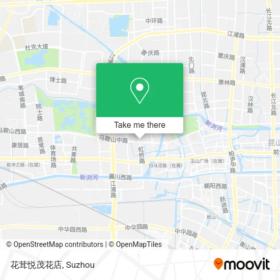 花茸悦茂花店 map