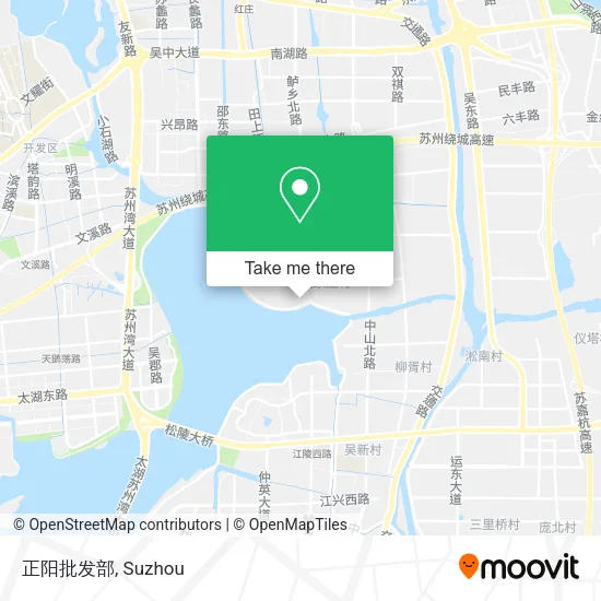 正阳批发部 map