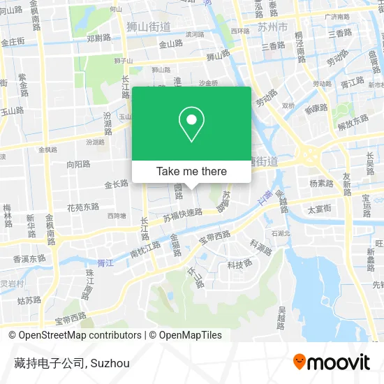 藏持电子公司 map
