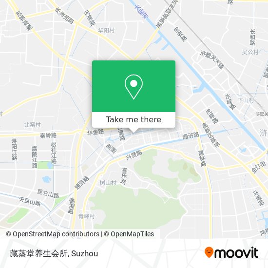 藏蒸堂养生会所 map