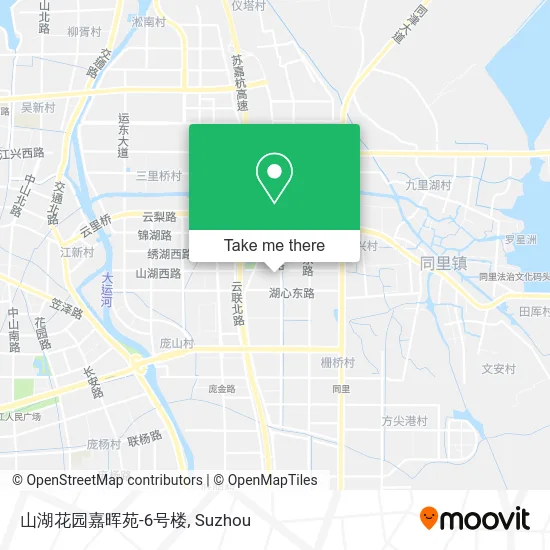 山湖花园嘉晖苑-6号楼 map