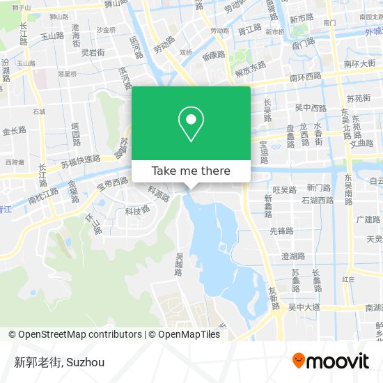 新郭老街 map