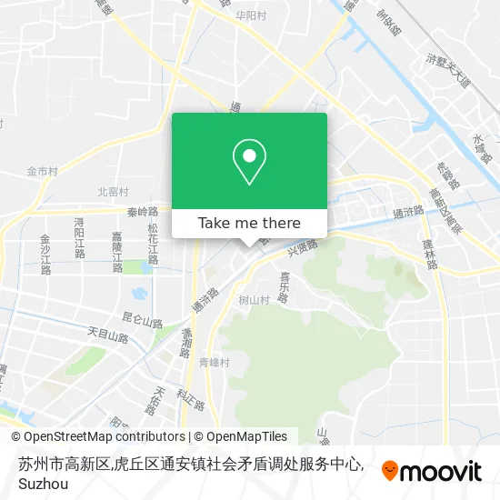 苏州市高新区,虎丘区通安镇社会矛盾调处服务中心 map