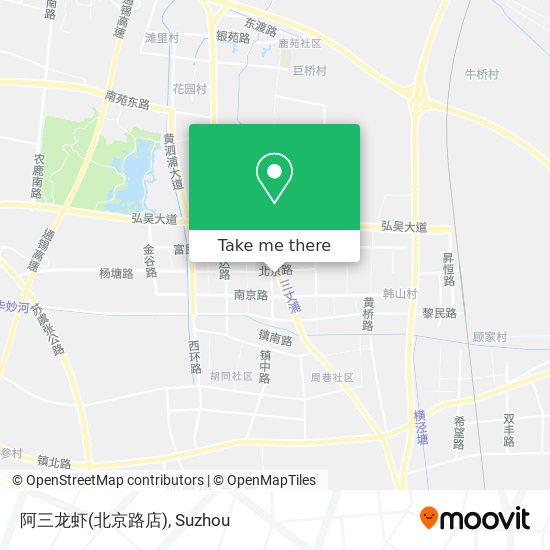 阿三龙虾(北京路店) map