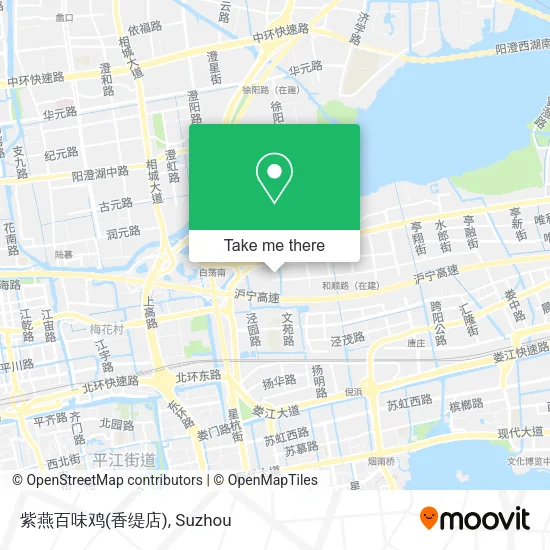 紫燕百味鸡(香缇店) map