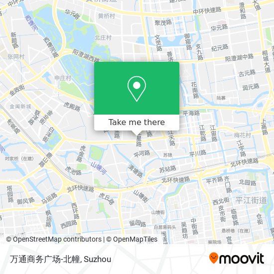 万通商务广场-北幢 map