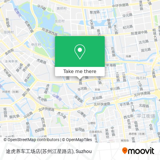 途虎养车工场店(苏州江星路店) map