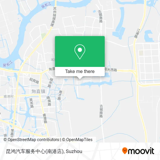 昆鸿汽车服务中心(南港店) map