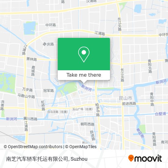 南芝汽车轿车托运有限公司 map