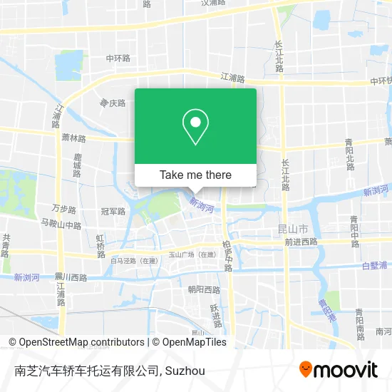 南芝汽车轿车托运有限公司 map