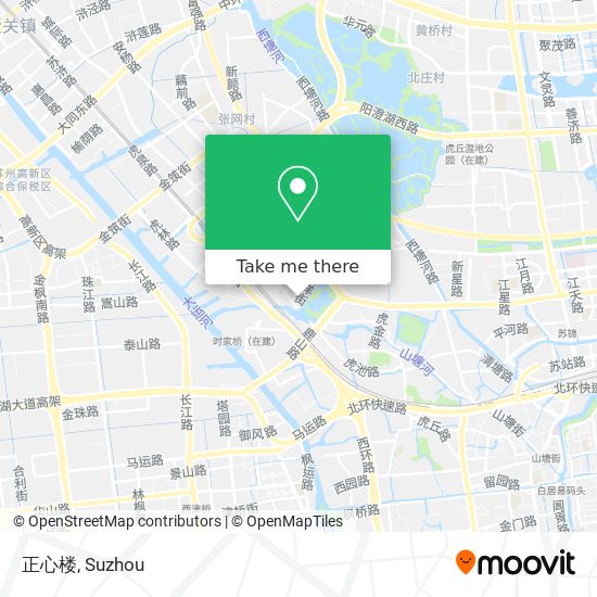 正心楼 map
