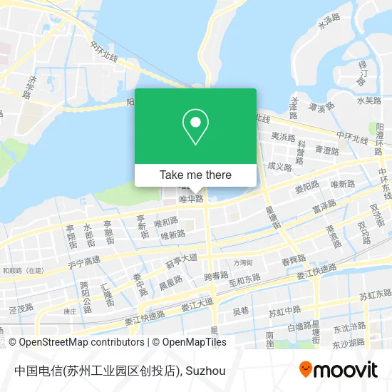 中国电信(苏州工业园区创投店) map