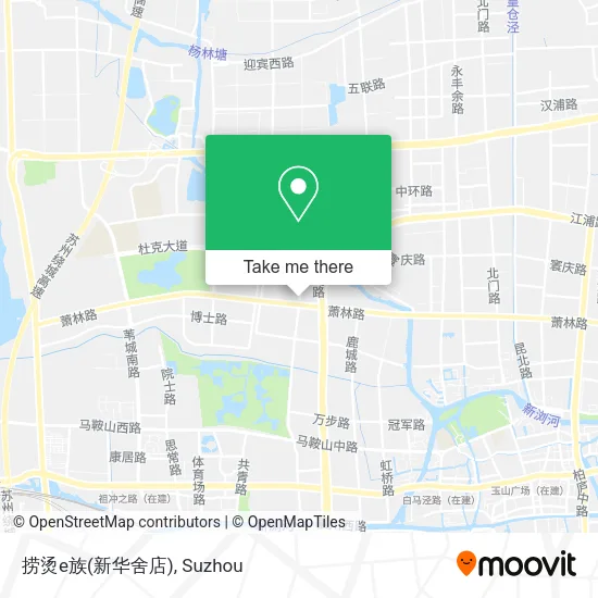 捞烫e族(新华舍店) map