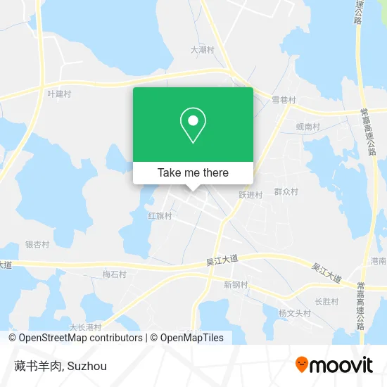 藏书羊肉 map