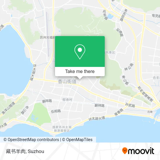 藏书羊肉 map