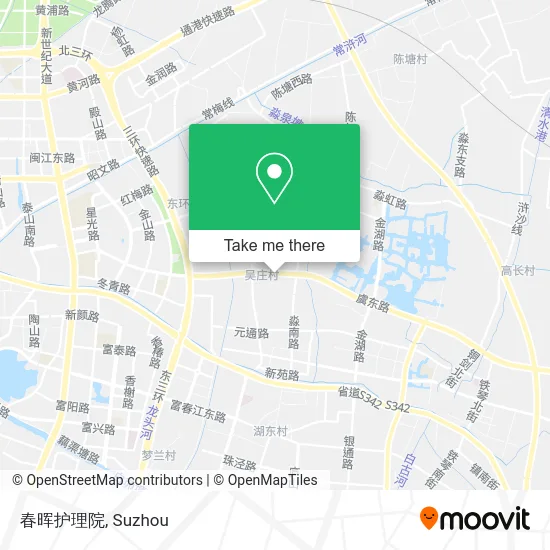 春晖护理院 map