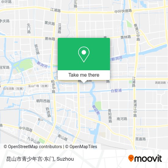 昆山市青少年宫-东门 map