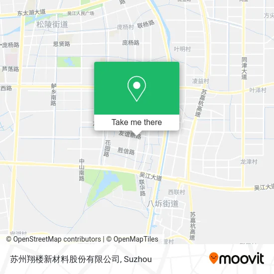 苏州翔楼新材料股份有限公司 map